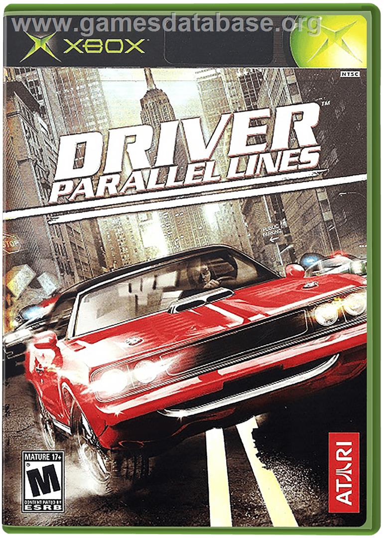 Driver: Parallel Lines - Microsoft Xbox - Artwork - Box