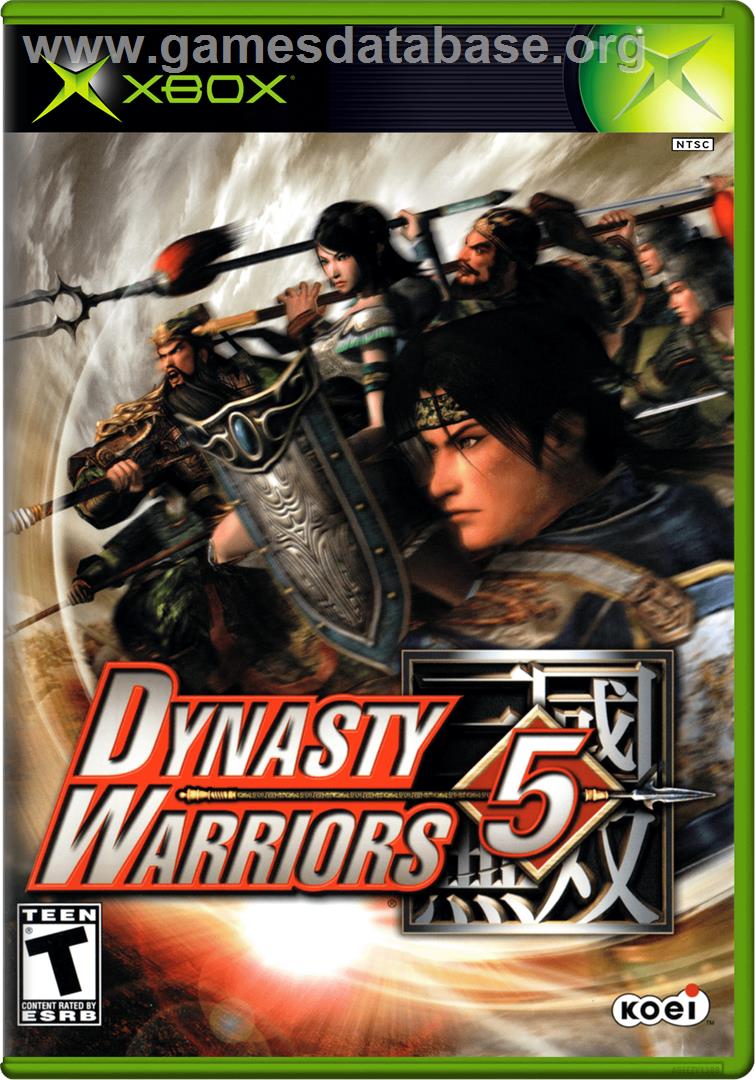 Dynasty Warriors 5 - Microsoft Xbox - Artwork - Box