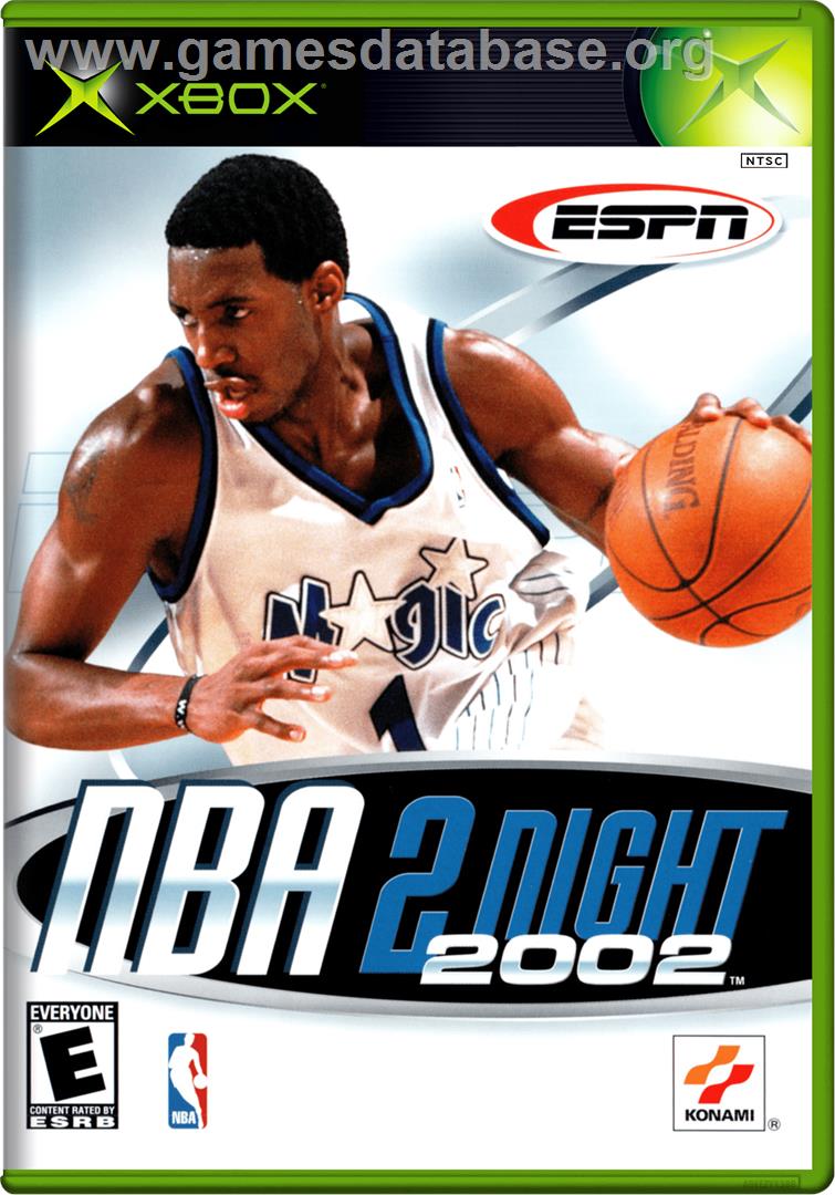 ESPN NBA 2Night 2002 - Microsoft Xbox - Artwork - Box