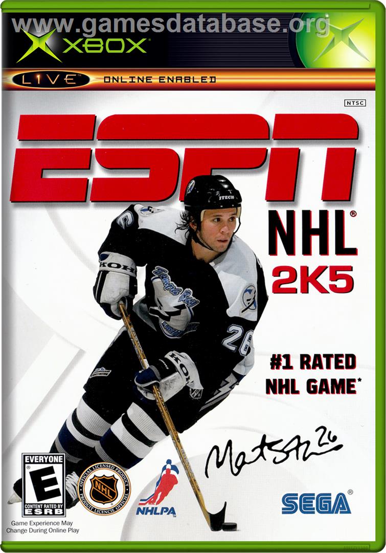 ESPN NHL 2K5 - Microsoft Xbox - Artwork - Box