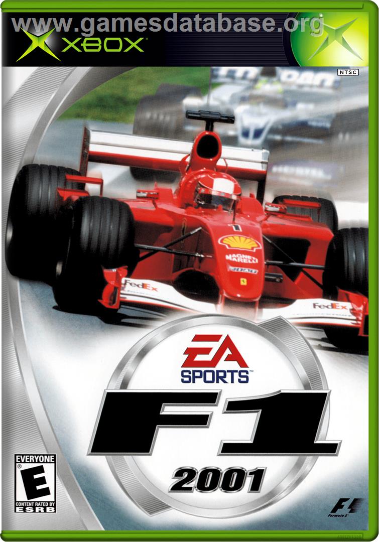 F1 2001 - Microsoft Xbox - Artwork - Box