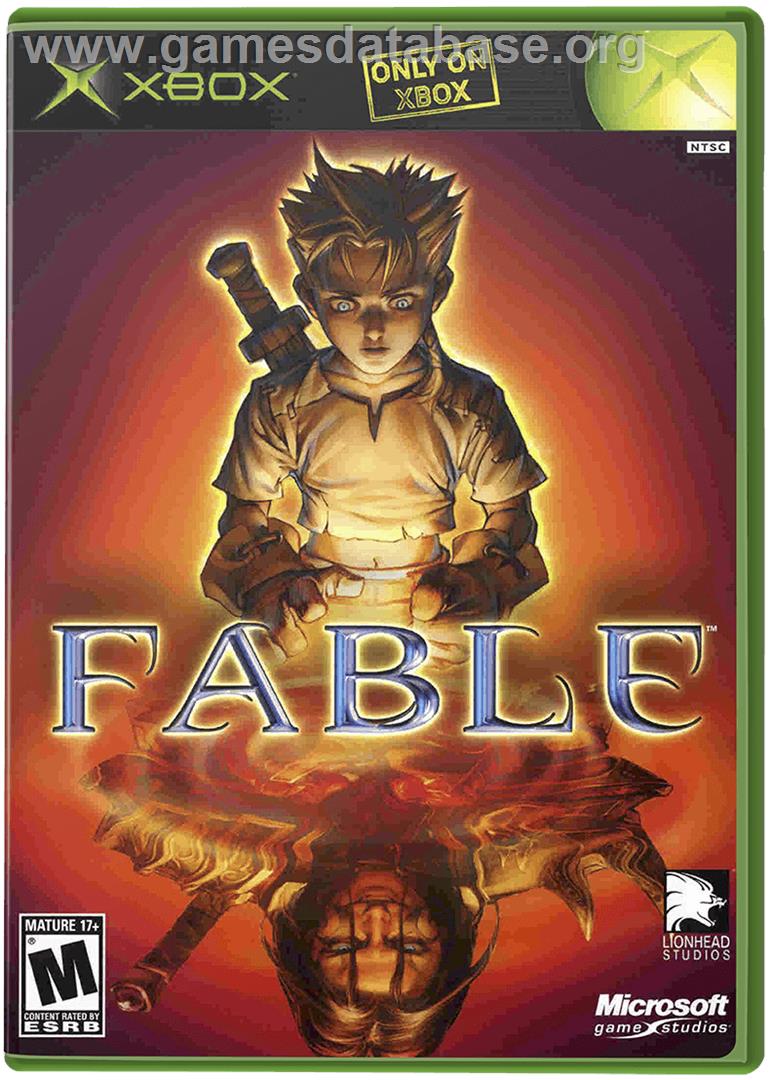 Fable - Microsoft Xbox - Artwork - Box
