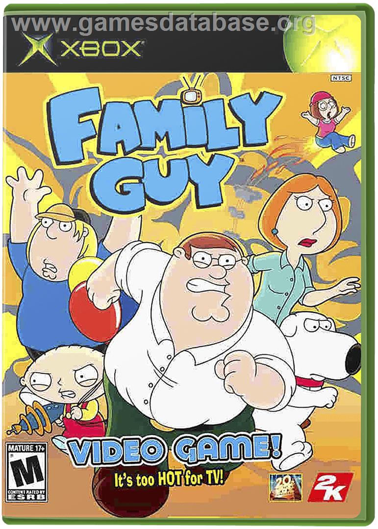 Family Guy Video Game - Microsoft Xbox - Artwork - Box