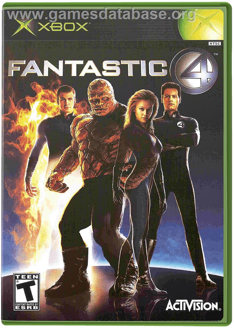 Fantastic 4 - Microsoft Xbox - Artwork - Box