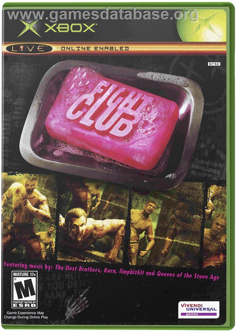 Fight Club - Microsoft Xbox - Artwork - Box