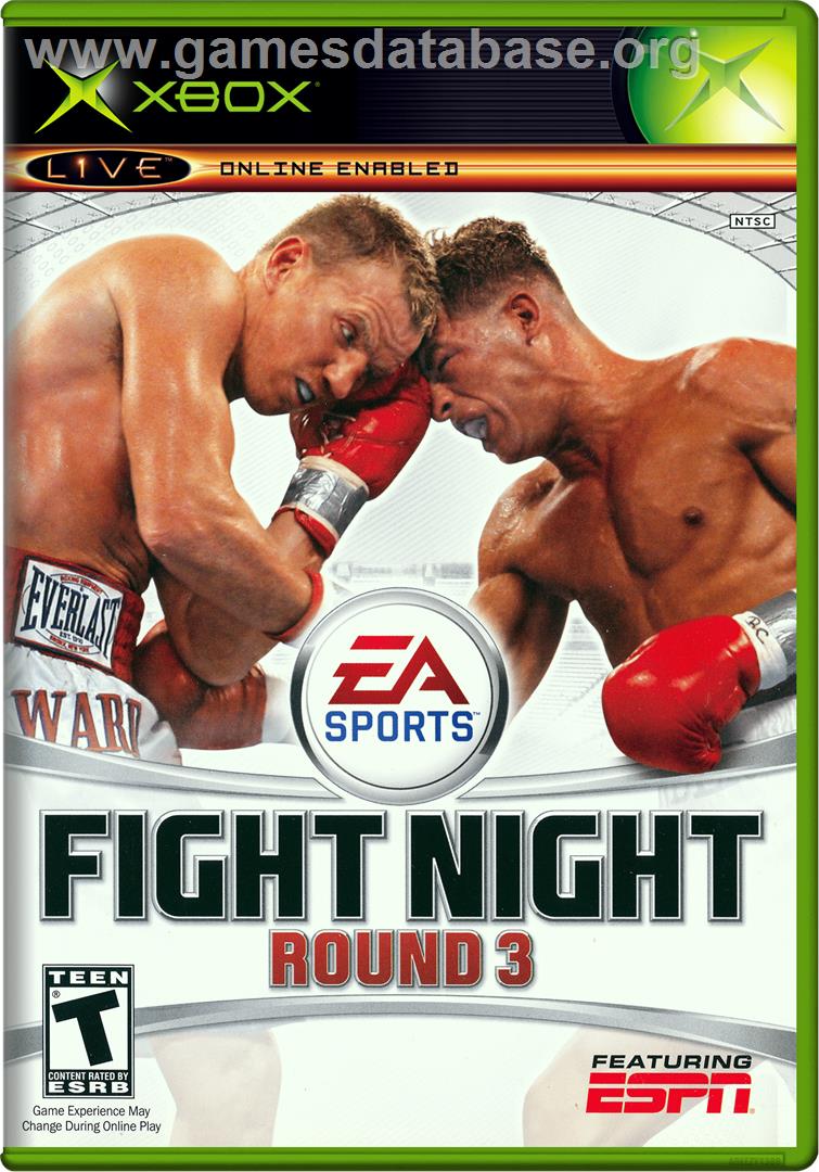 Fight Night Round 3 - Microsoft Xbox - Artwork - Box