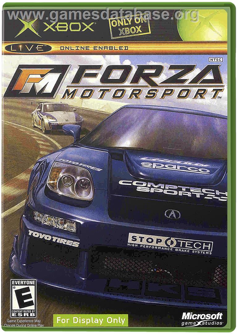Forza Motorsport - Microsoft Xbox - Artwork - Box