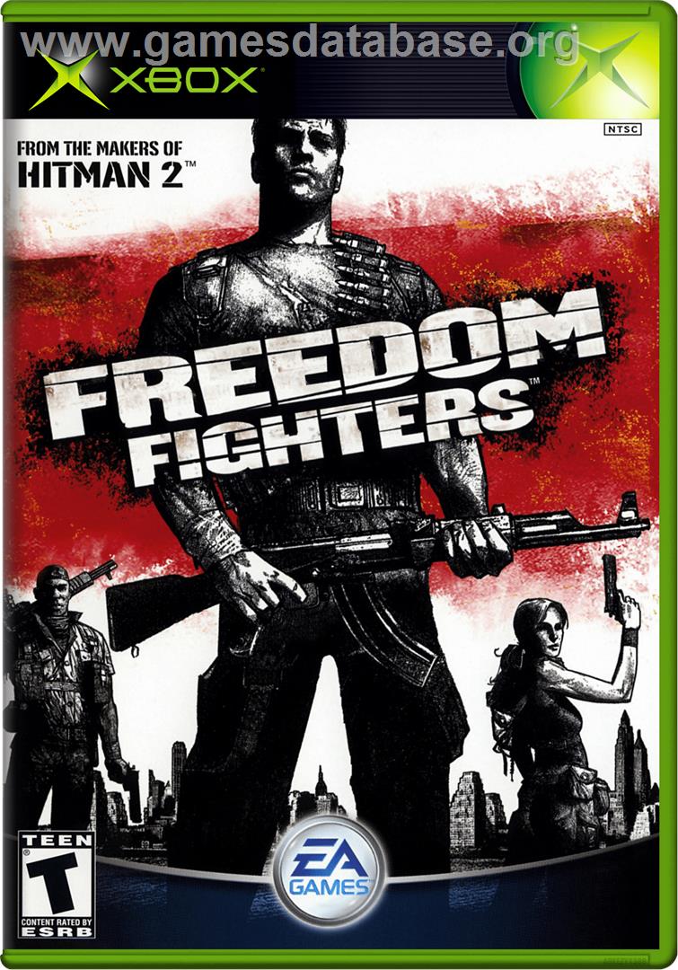 Freedom Fighters - Microsoft Xbox - Artwork - Box