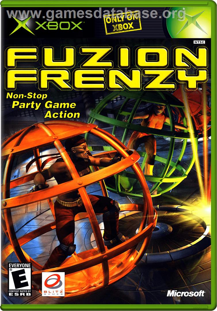 Fuzion Frenzy - Microsoft Xbox - Artwork - Box