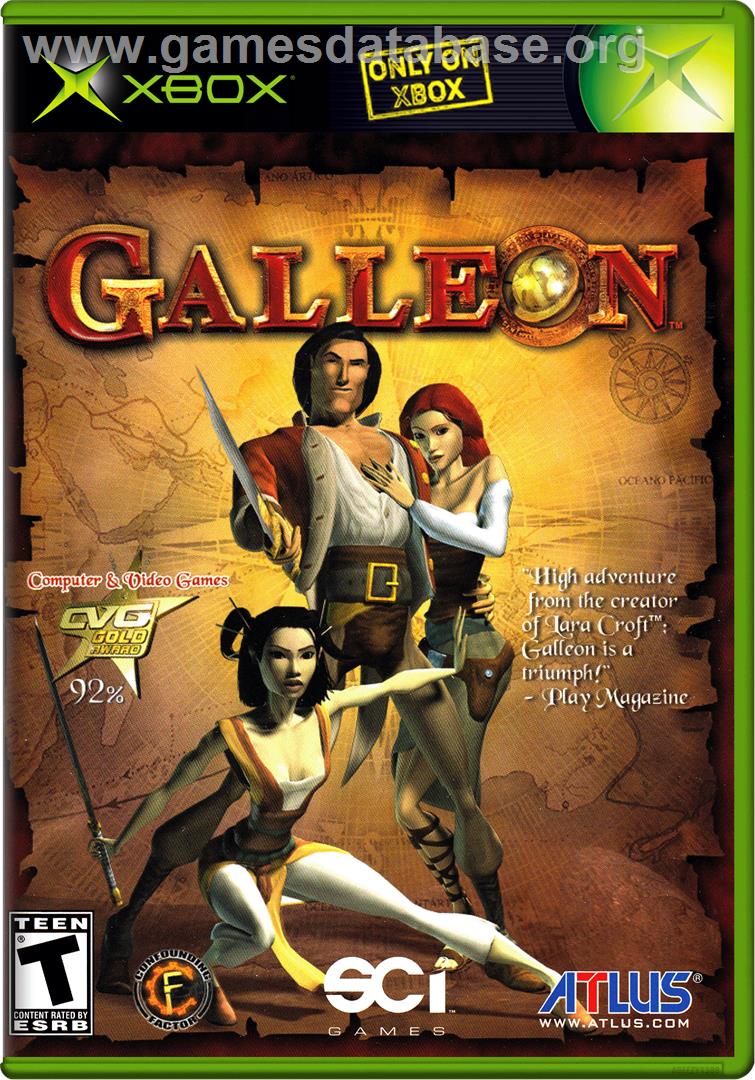 Galleon - Microsoft Xbox - Artwork - Box
