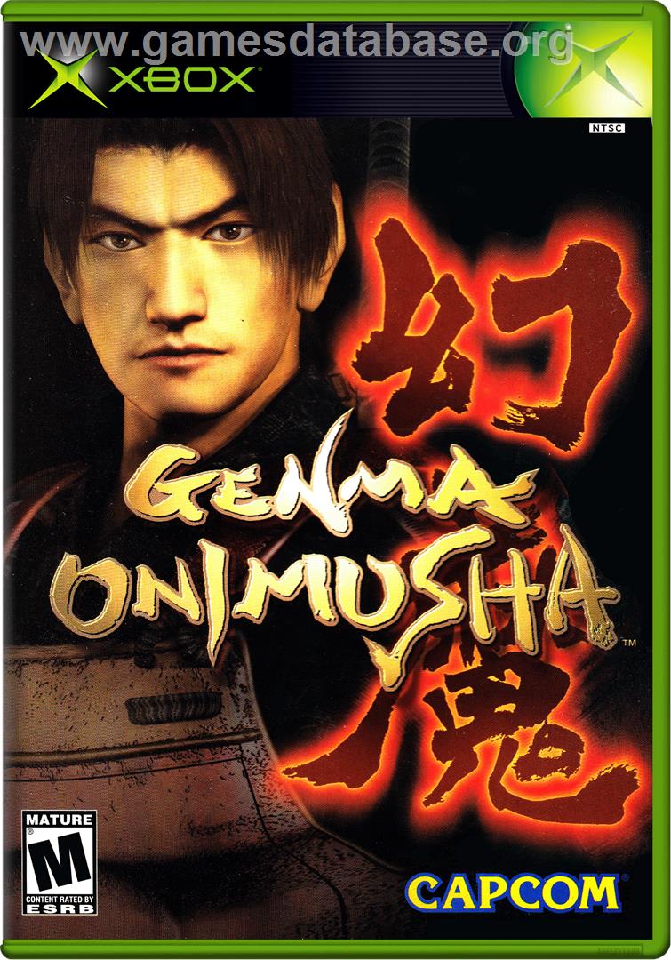 Genma Onimusha - Microsoft Xbox - Artwork - Box