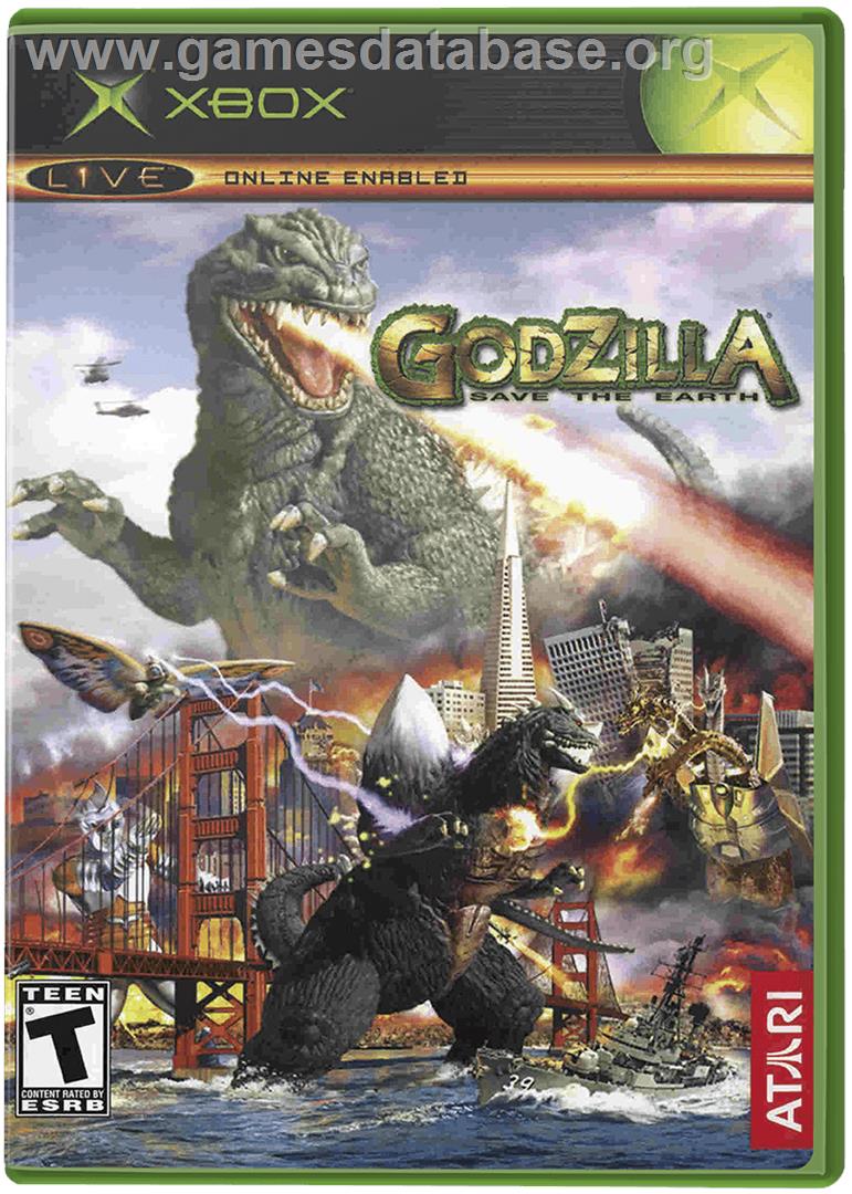 Godzilla: Save the Earth - Microsoft Xbox - Artwork - Box