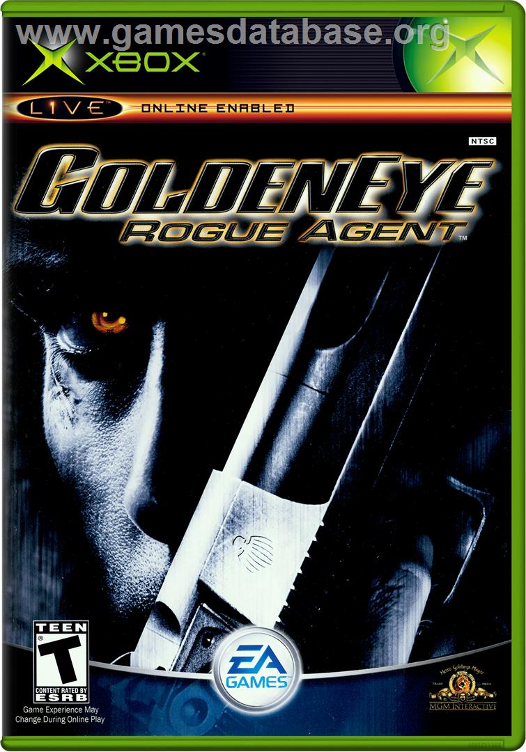 GoldenEye: Rogue Agent - Microsoft Xbox - Artwork - Box