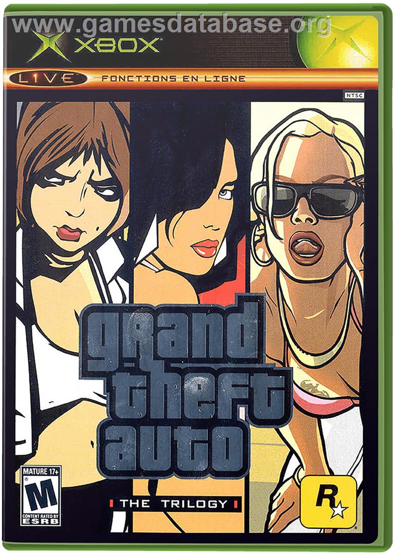 Grand Theft Auto: The Trilogy - Microsoft Xbox - Artwork - Box