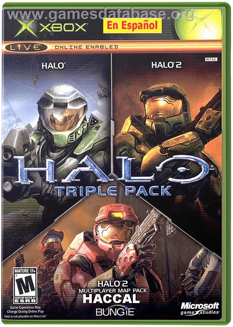 Halo Triple Pack - Microsoft Xbox - Artwork - Box