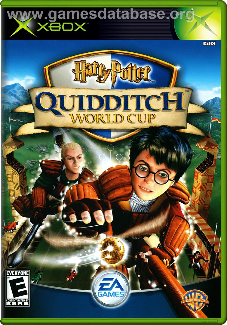 Harry Potter: Quidditch World Cup - Microsoft Xbox - Artwork - Box