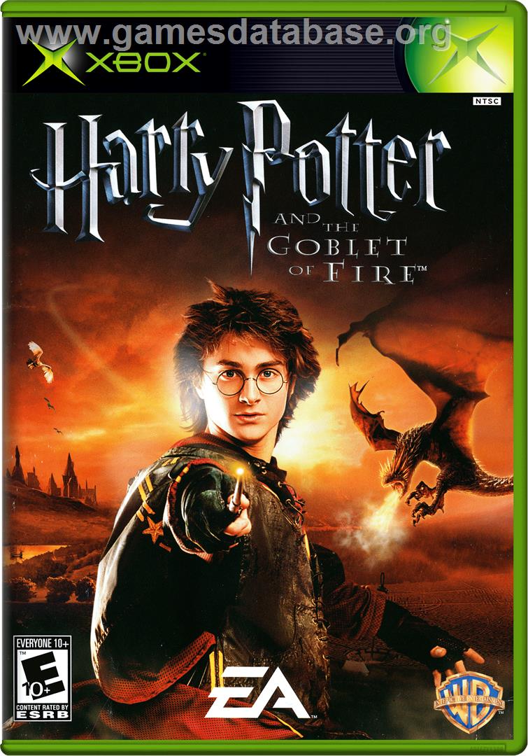 Harry Potter and the Goblet of Fire - Microsoft Xbox - Artwork - Box