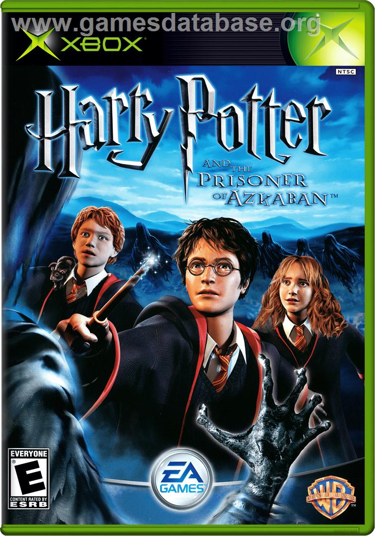 Harry Potter and the Prisoner of Azkaban - Microsoft Xbox - Artwork - Box
