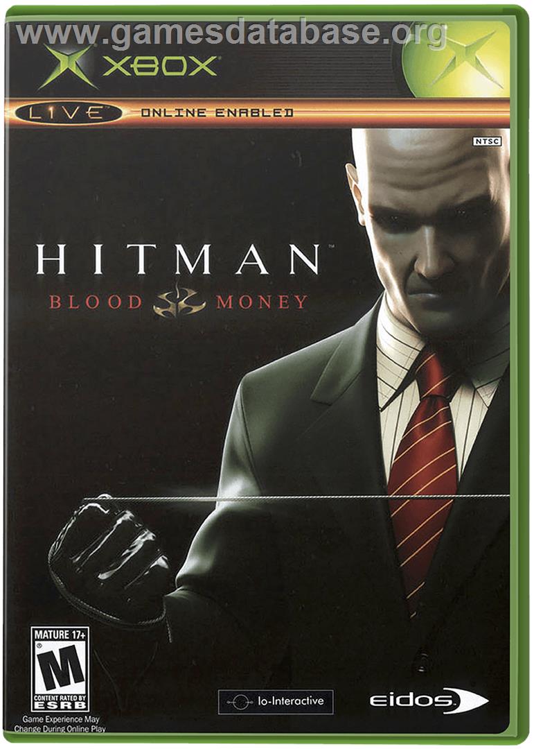 Hitman: Blood Money - Microsoft Xbox - Artwork - Box