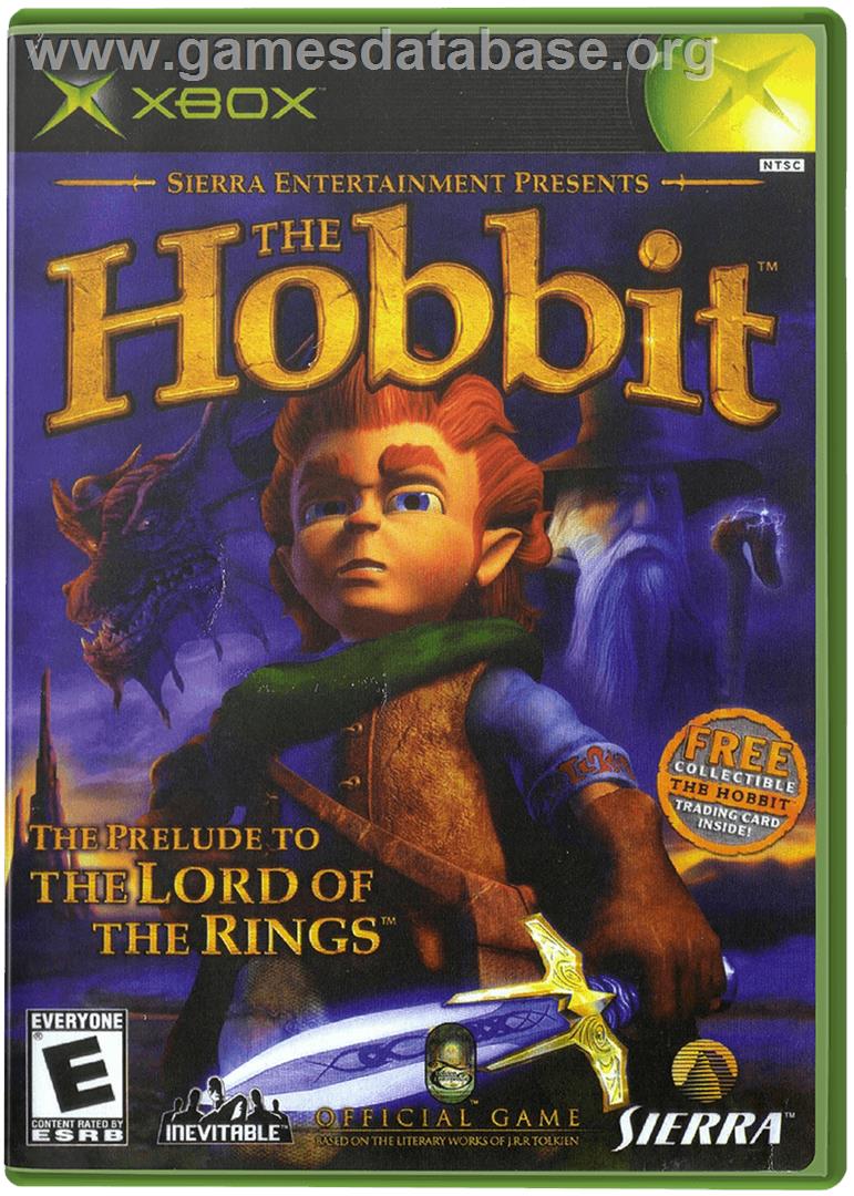 Hobbit - Microsoft Xbox - Artwork - Box