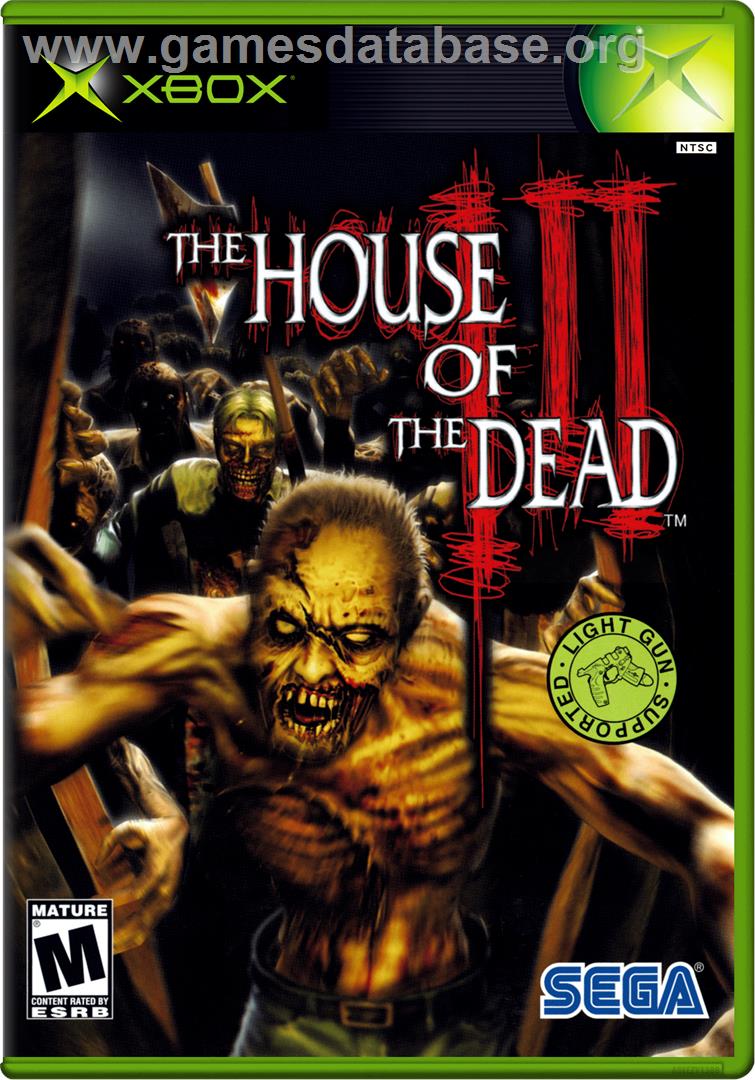House of the Dead 3 - Microsoft Xbox - Artwork - Box
