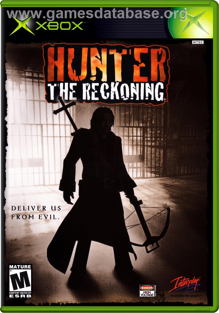 Hunter: The Reckoning - Microsoft Xbox - Artwork - Box