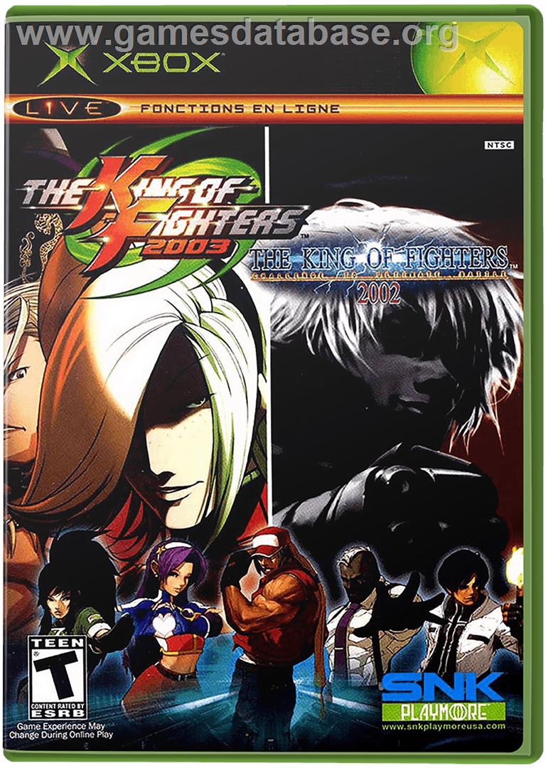King of Fighters 2002/2003 - Microsoft Xbox - Artwork - Box