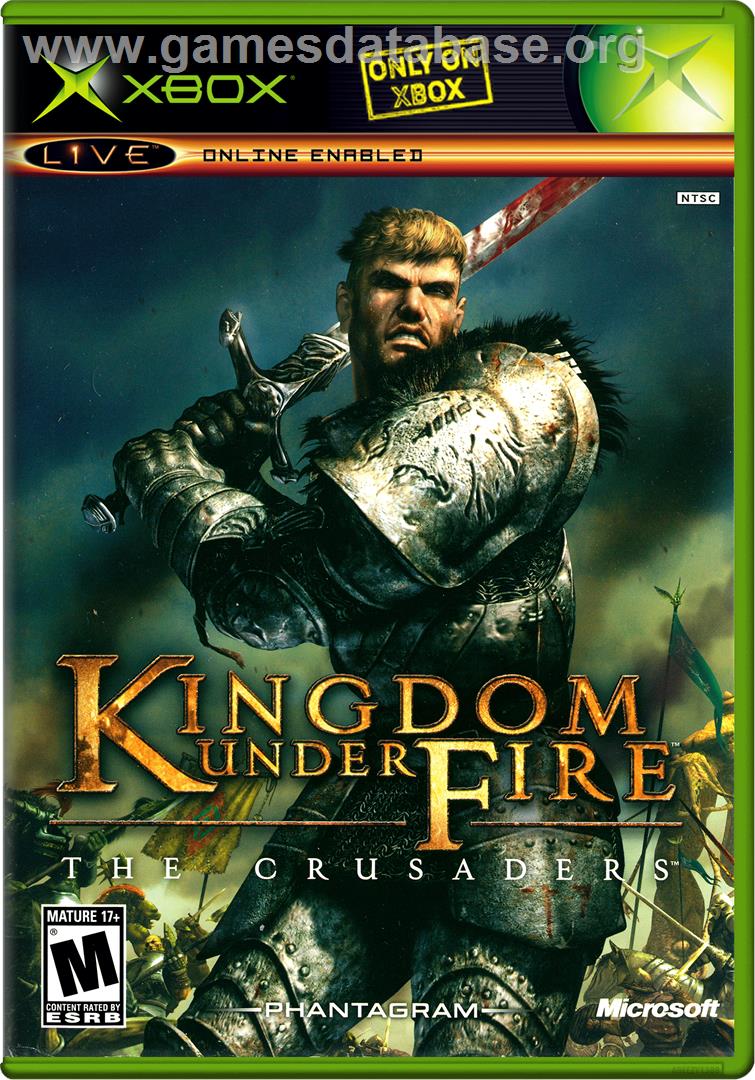 Kingdom Under Fire: The Crusaders - Microsoft Xbox - Artwork - Box