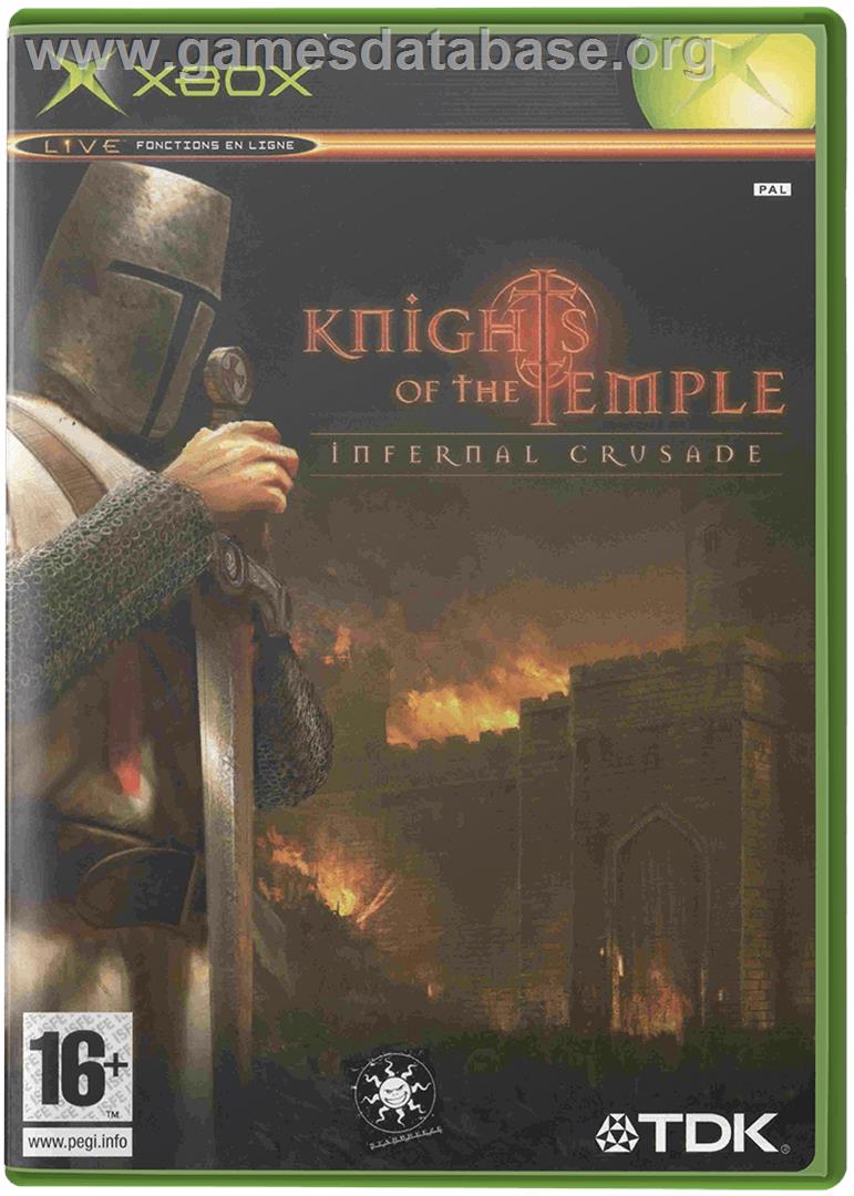 Knights of the Temple: Infernal Crusade - Microsoft Xbox - Artwork - Box