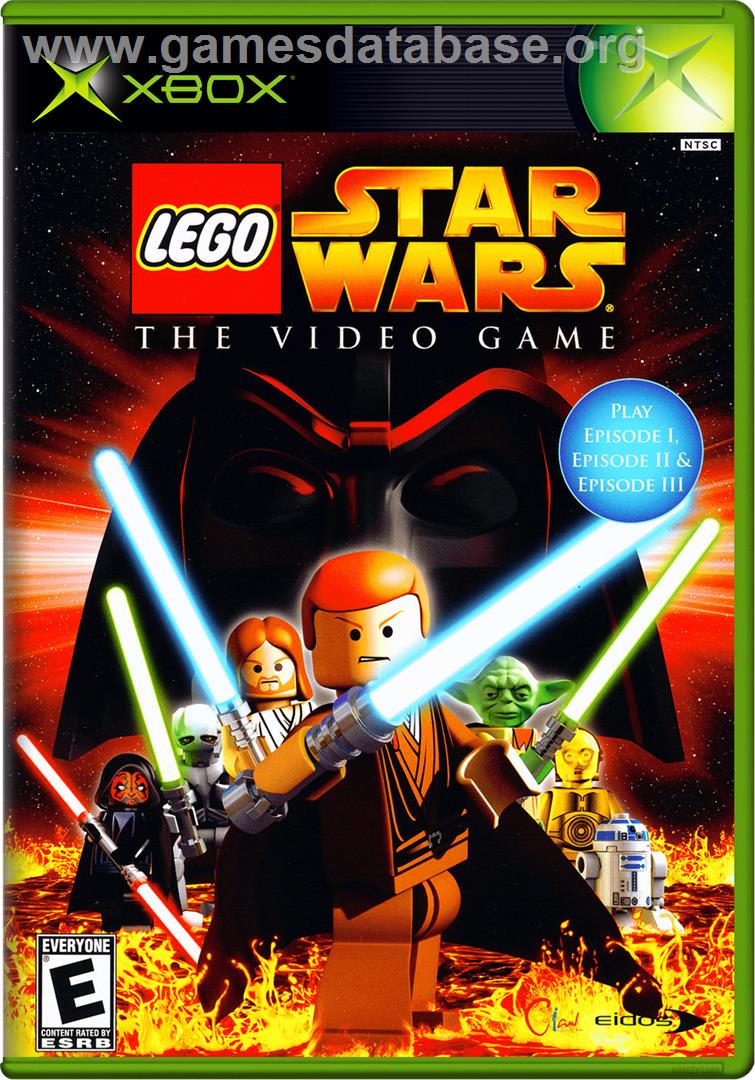 LEGO Star Wars: The Video Game - Microsoft Xbox - Artwork - Box