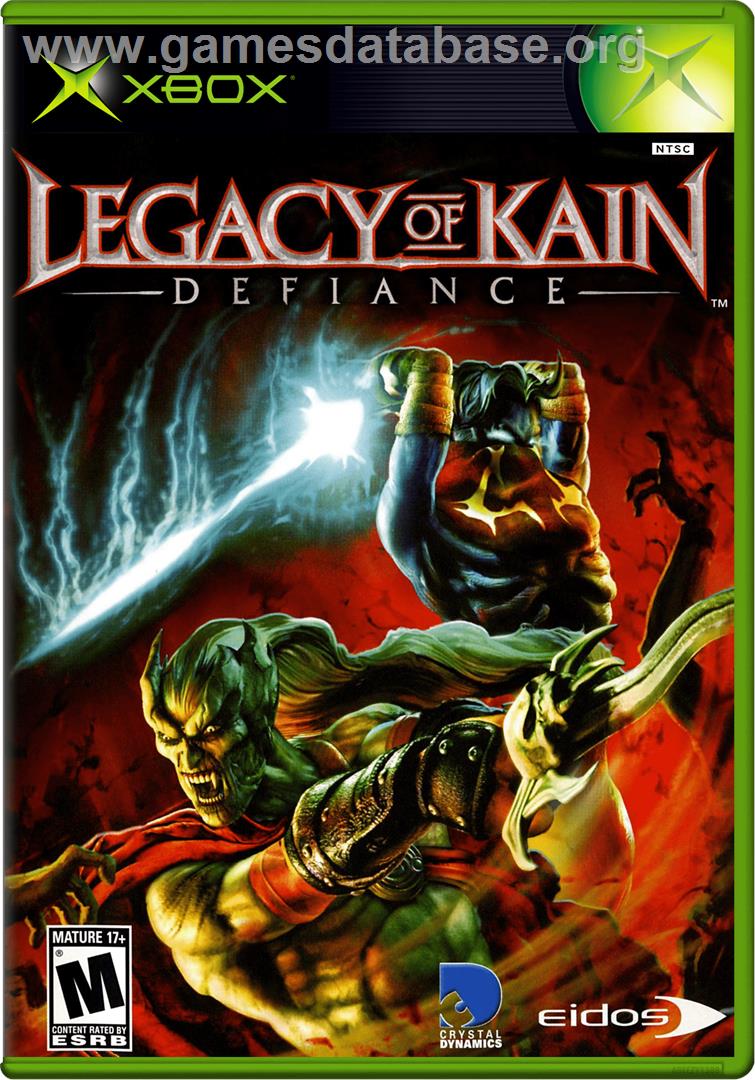 Legacy of Kain: Defiance - Microsoft Xbox - Artwork - Box