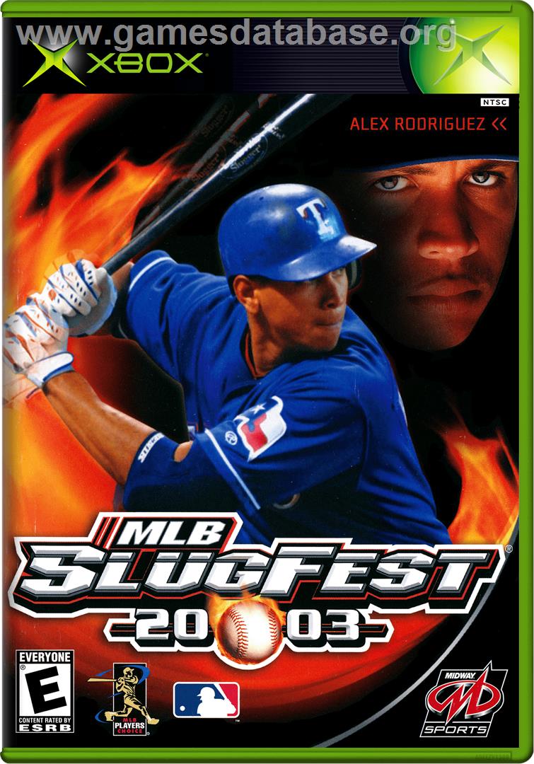 MLB SlugFest 20-03 - Microsoft Xbox - Artwork - Box