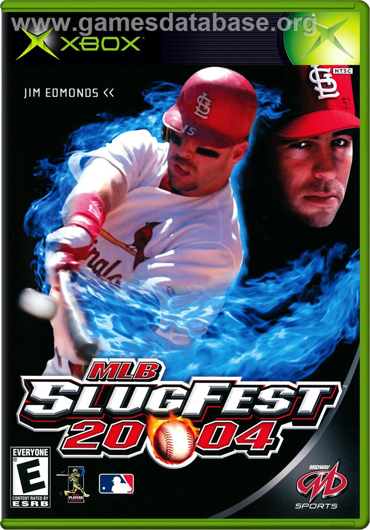 MLB SlugFest 20-04 - Microsoft Xbox - Artwork - Box