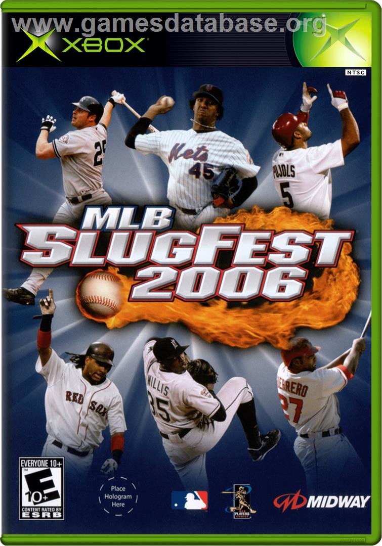MLB Slugfest 2006 - Microsoft Xbox - Artwork - Box