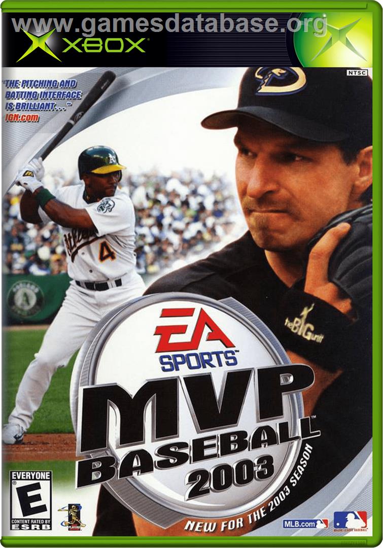 MVP Baseball 2003 - Microsoft Xbox - Artwork - Box