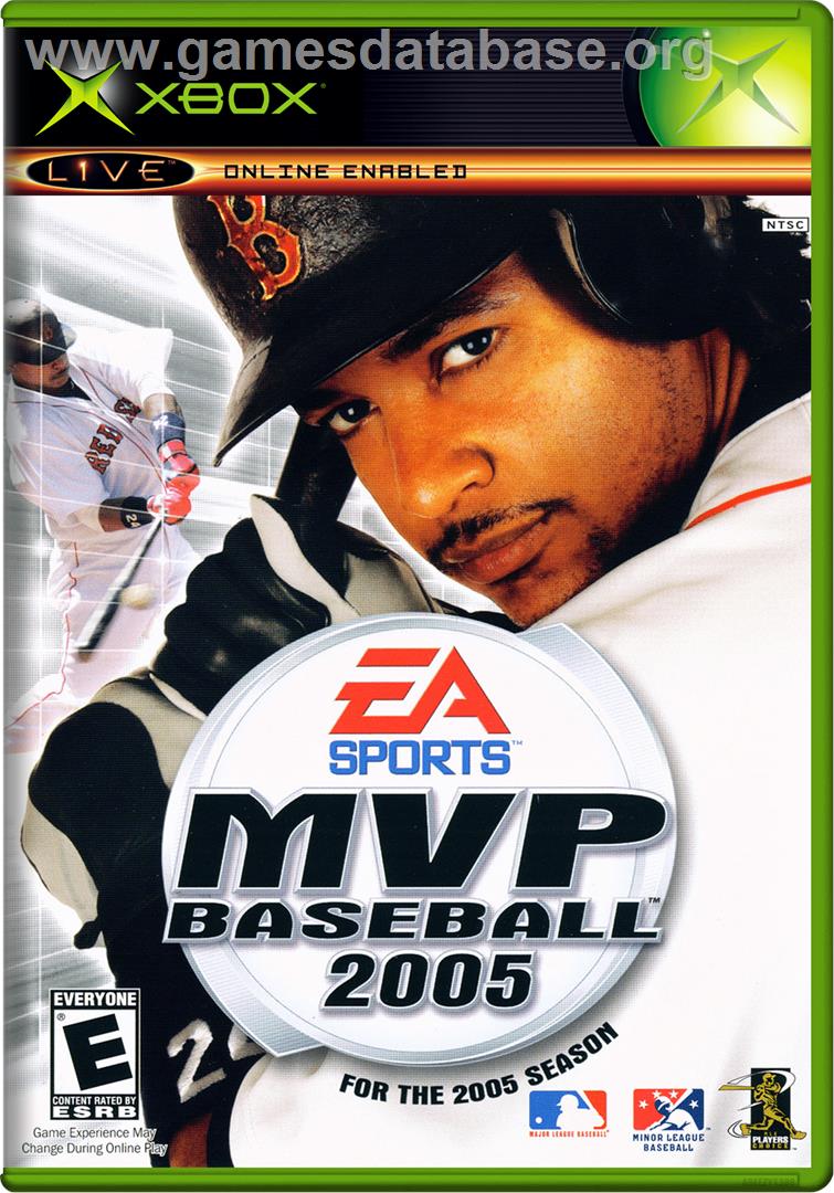 MVP Baseball 2005 - Microsoft Xbox - Artwork - Box