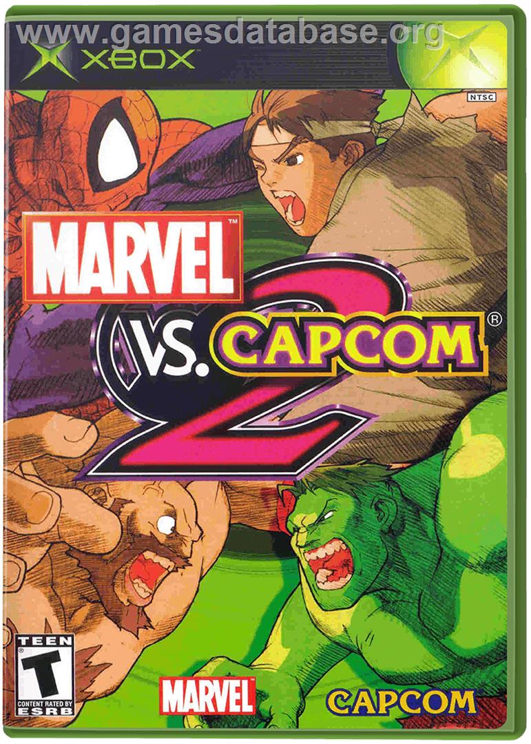 Marvel vs. Capcom 2 - Microsoft Xbox - Artwork - Box