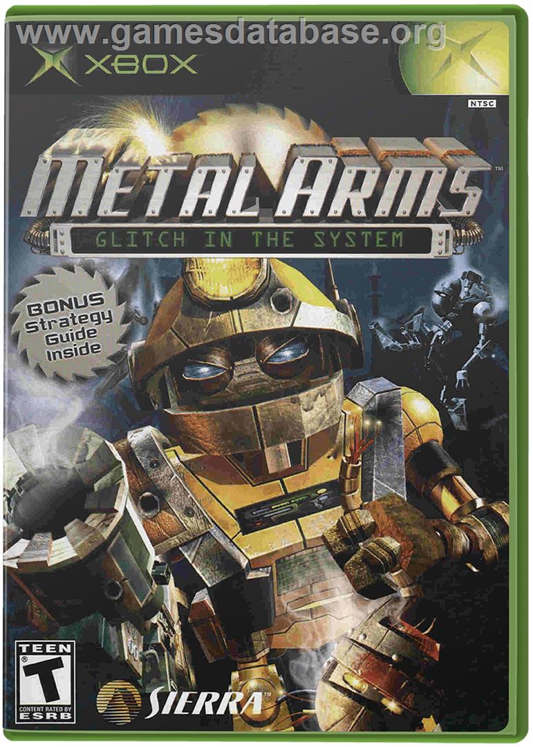 Metal Arms: Glitch in the System - Microsoft Xbox - Artwork - Box
