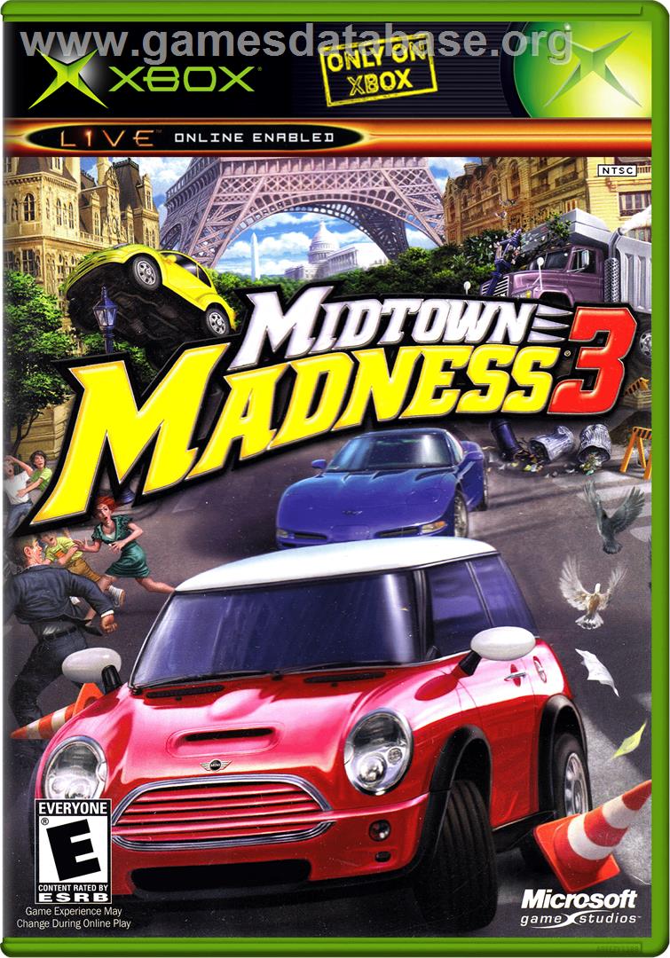Midtown Madness 3 - Microsoft Xbox - Artwork - Box