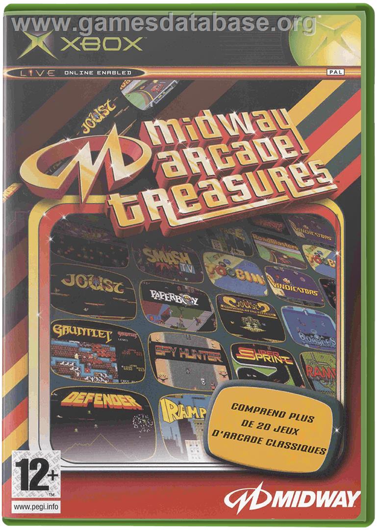 Midway Arcade Treasures - Microsoft Xbox - Artwork - Box