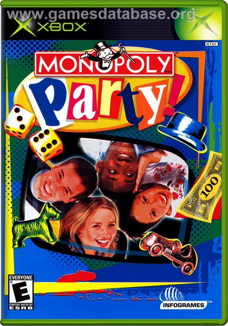 Monopoly Party - Microsoft Xbox - Artwork - Box