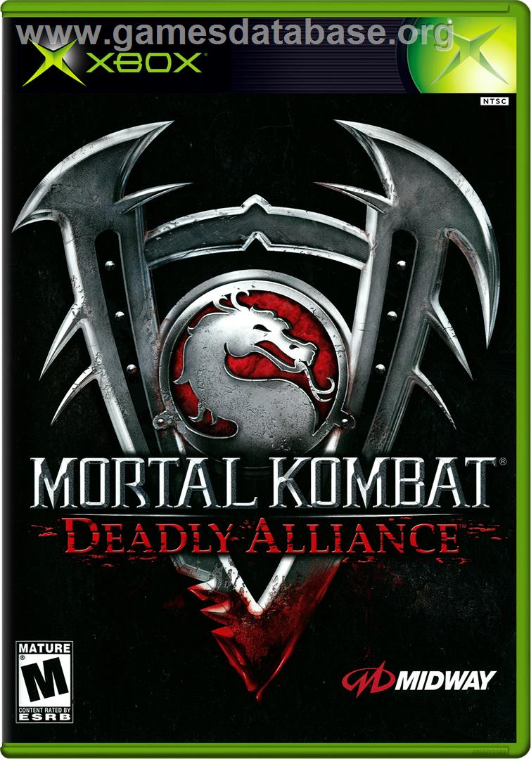 Mortal Kombat: Deadly Alliance - Microsoft Xbox - Artwork - Box