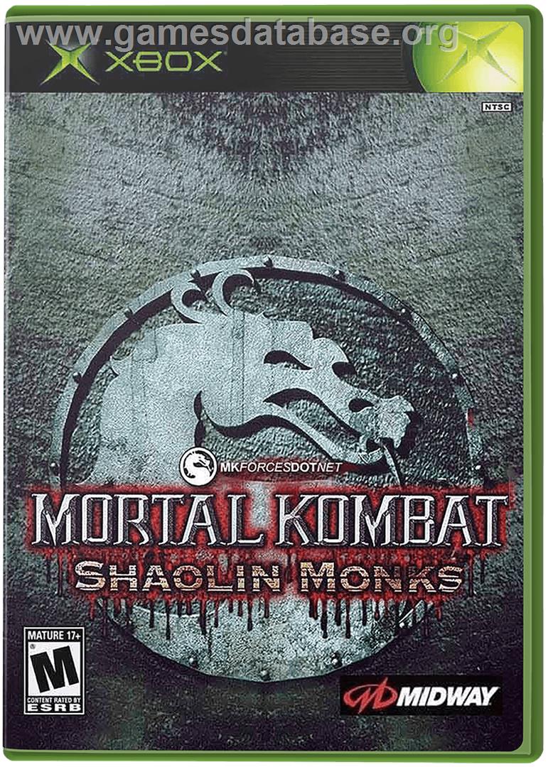 Mortal Kombat: Shaolin Monks - Microsoft Xbox - Artwork - Box