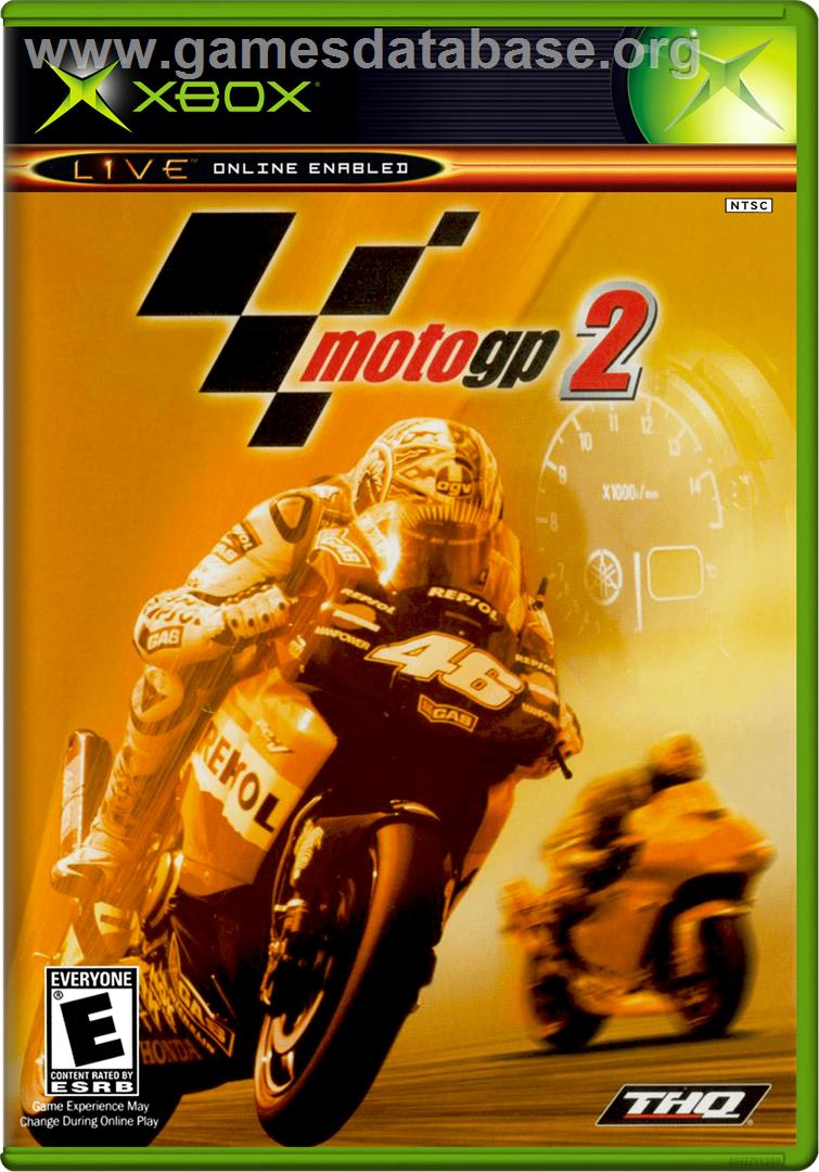 MotoGP 2 - Microsoft Xbox - Artwork - Box