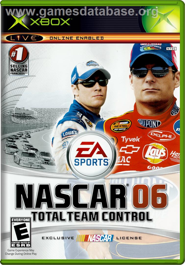 NASCAR 06: Total Team Control - Microsoft Xbox - Artwork - Box