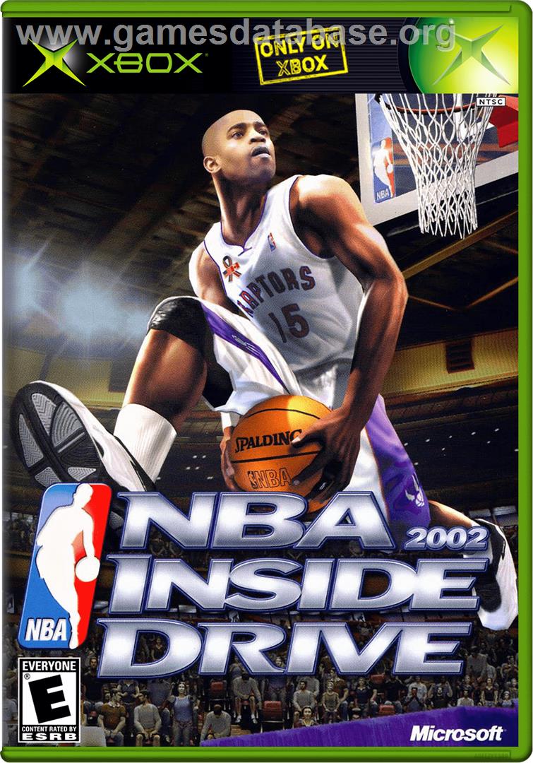 NBA Inside Drive 2002 - Microsoft Xbox - Artwork - Box