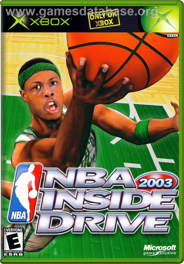 NBA Inside Drive 2003 - Microsoft Xbox - Artwork - Box