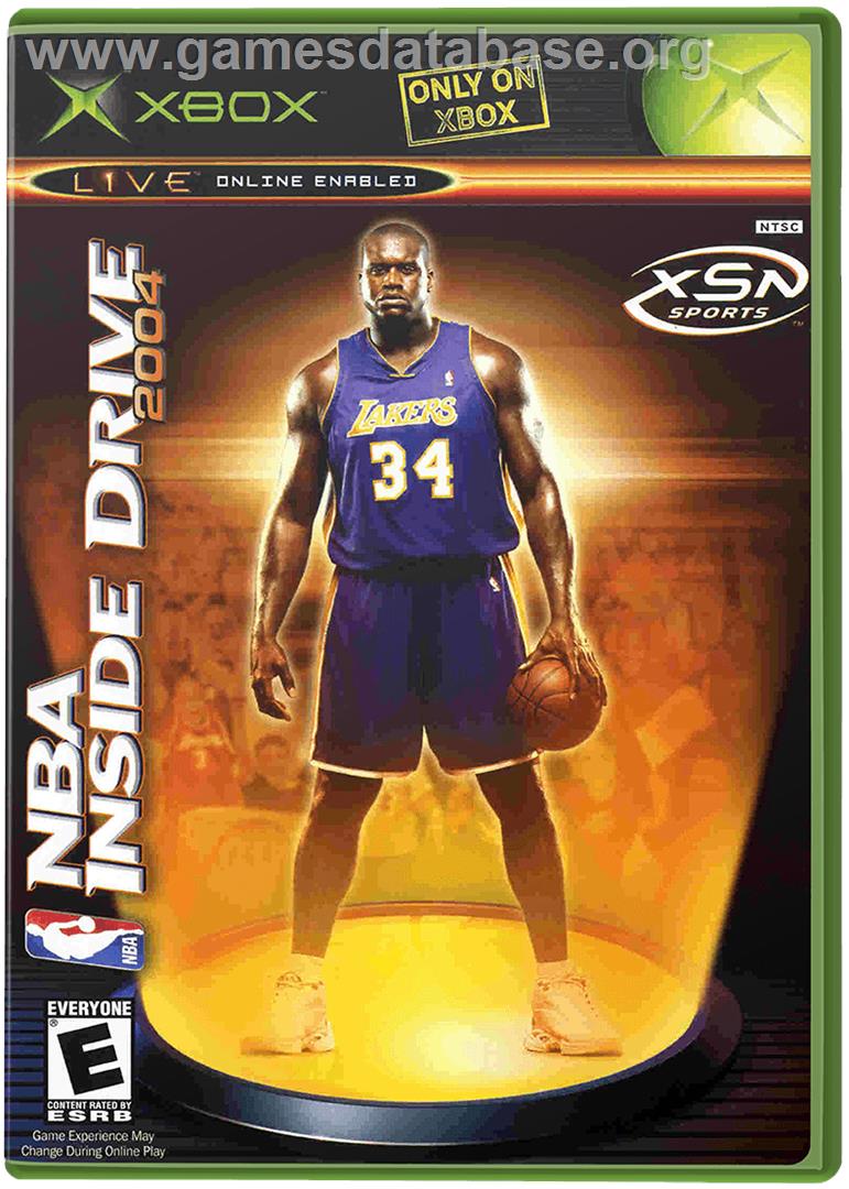 NBA Inside Drive 2004 - Microsoft Xbox - Artwork - Box