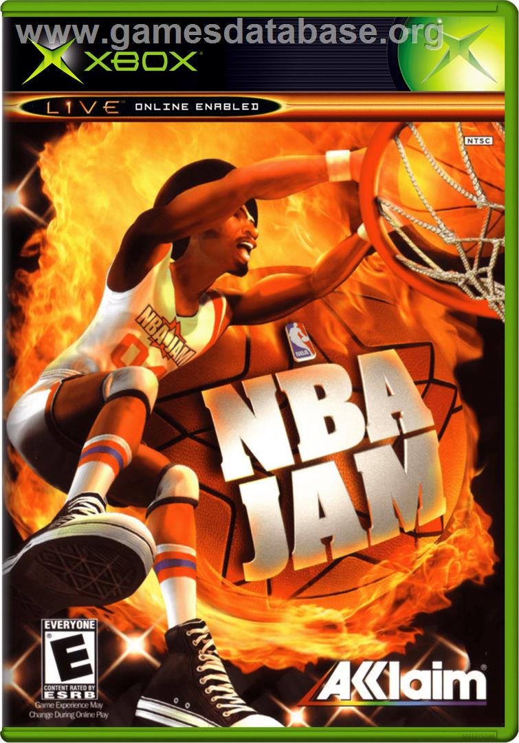 NBA Jam - Microsoft Xbox - Artwork - Box