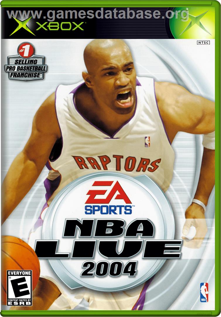 NBA Live 2004 - Microsoft Xbox - Artwork - Box